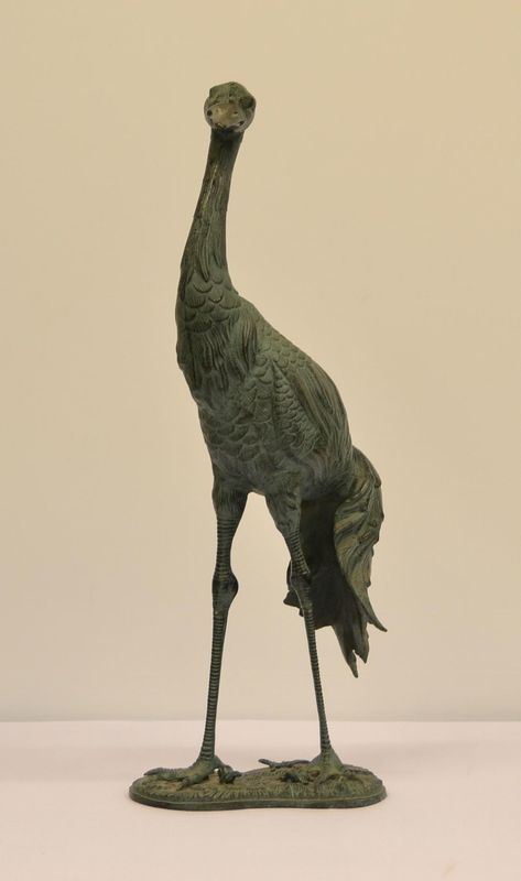  Scuola italiana, sec. XX,  scultura in metallo