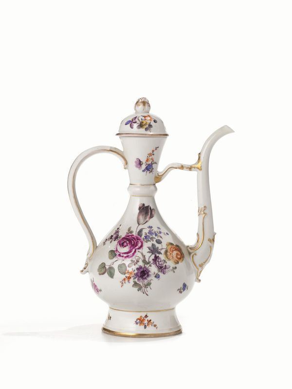   TEIERA, MANIFATTURA DI MEISSEN, SECOLO XIX   - Asta Antiquariato, collezionismo e gioielli - Poggio Bracciolini Casa d'Aste