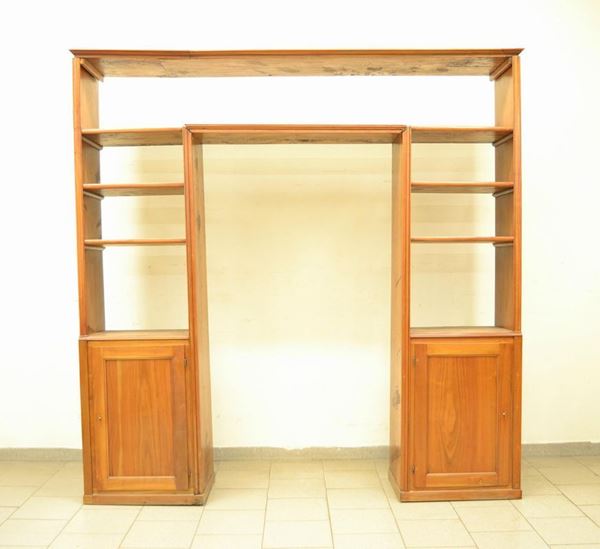  Libreria, Toscana, sec. XIX,  in ciliegio,