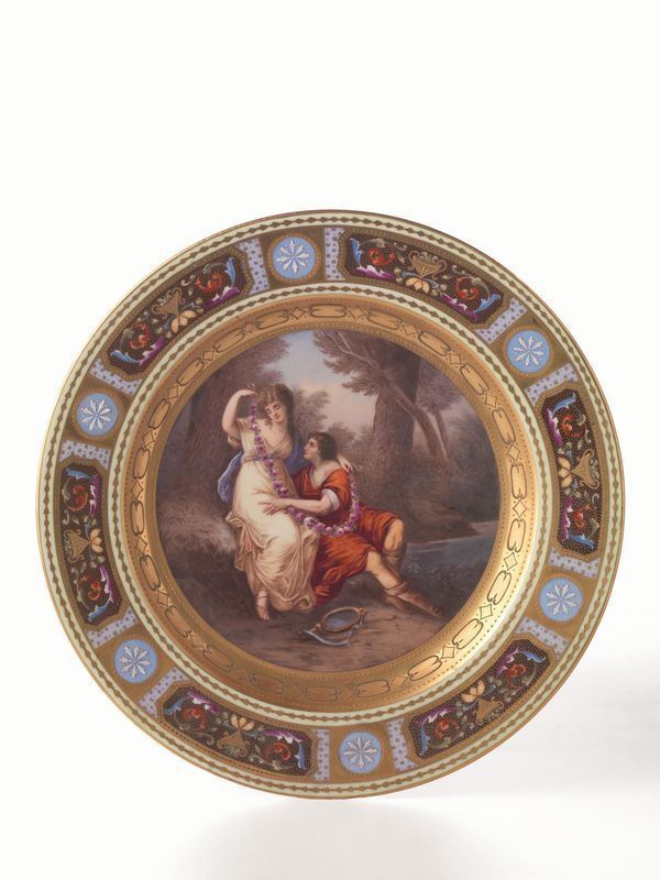   GRANDE PIATTO, VIENNA, SECOLO XIX 