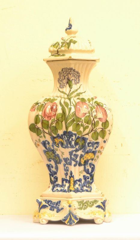  Vaso, sec. XIX, manifattura Nove di Bassano,  