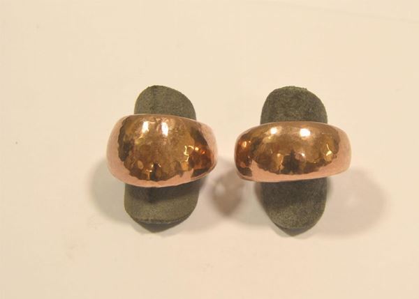   Due anelli in oro 9 Kt  