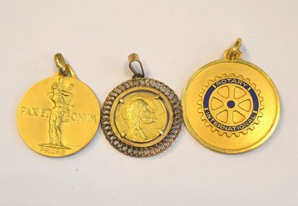  Medaglia in oro  