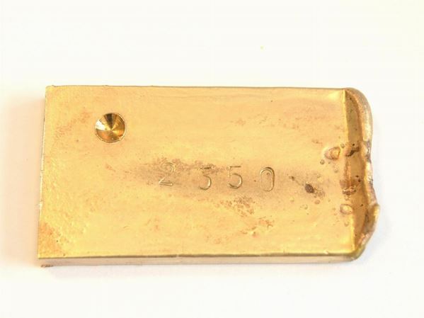  Lingotto in oro a 18 kt  