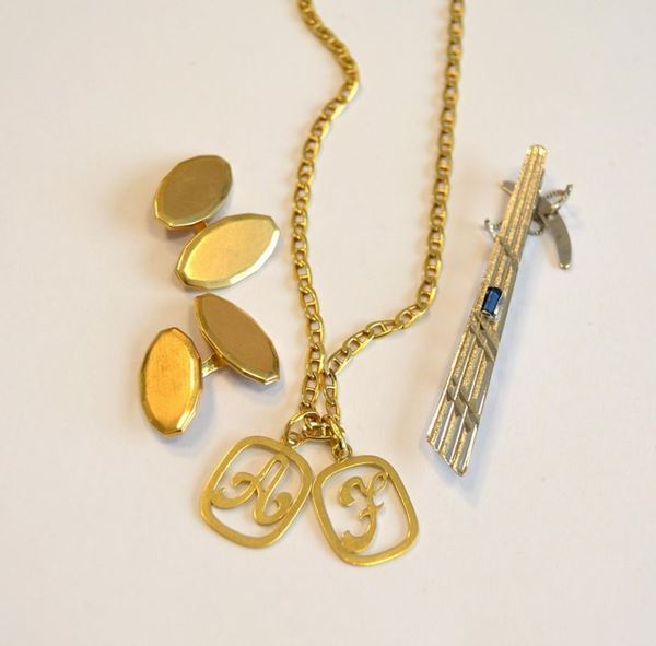  Collana in oro giallo                                                       