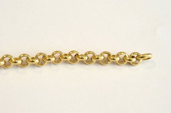  Bracciale in oro giallo 
