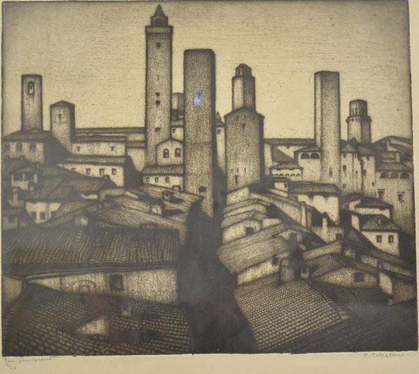  Celestino Celestini   - Asta Gioielli, argenti, modernariato, mobili e dipinti - Poggio Bracciolini Casa d'Aste