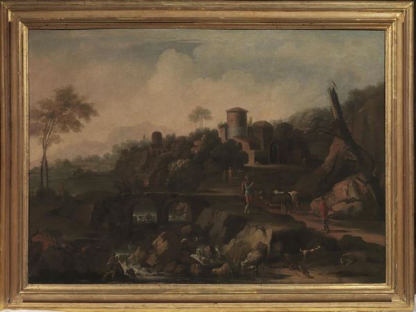  Pittore nordico a Roma, sec. XVII 