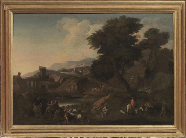  Pittore nordico a Roma, sec. XVII 