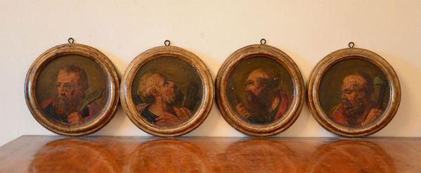 Scuola italiana, sec. XVIII   - Asta Gioielli, argenti, modernariato, mobili e dipinti - Poggio Bracciolini Casa d'Aste