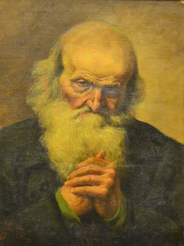  Scuola italiana, inizi sec. XX   - Asta Gioielli, argenti, modernariato, mobili e dipinti - Poggio Bracciolini Casa d'Aste
