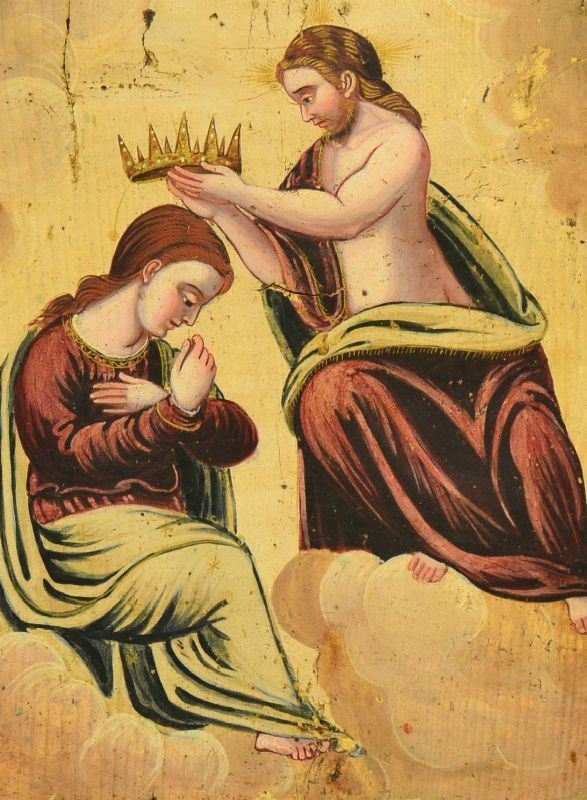  Scuola veneto-cretese, sec. XVIII   - Asta Gioielli, argenti, modernariato, mobili e dipinti - Poggio Bracciolini Casa d'Aste