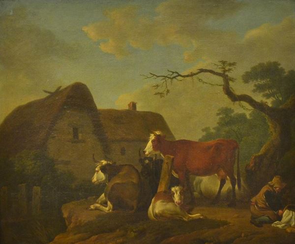  Scuola olandese, sec. XIX 
