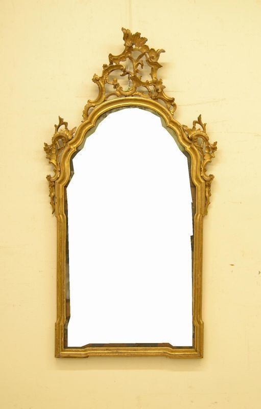 Specchiera, Veneto, periodo Luigi XV,  cornice  - Asta Gioielli, argenti, modernariato, mobili e dipinti - Poggio Bracciolini Casa d'Aste