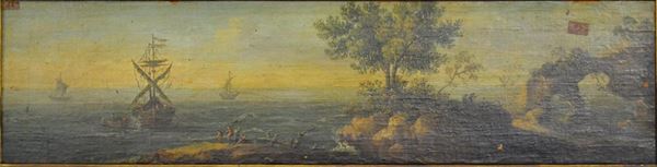  Scuola veneta del sec. XVIII   - Asta Gioielli, argenti, modernariato, mobili e dipinti - Poggio Bracciolini Casa d'Aste