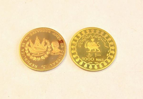 Moneta in oro 900/1000