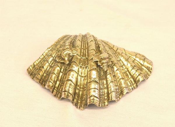 Conchiglia , sec. XX , Mario Buccellati , in argento sterling&nbsp;&nbsp;&nbsp;&nbsp;&nbsp;&nbsp;&nbsp;&nbsp;&nbsp;&nbsp;&nbsp;&nbsp;&nbsp;