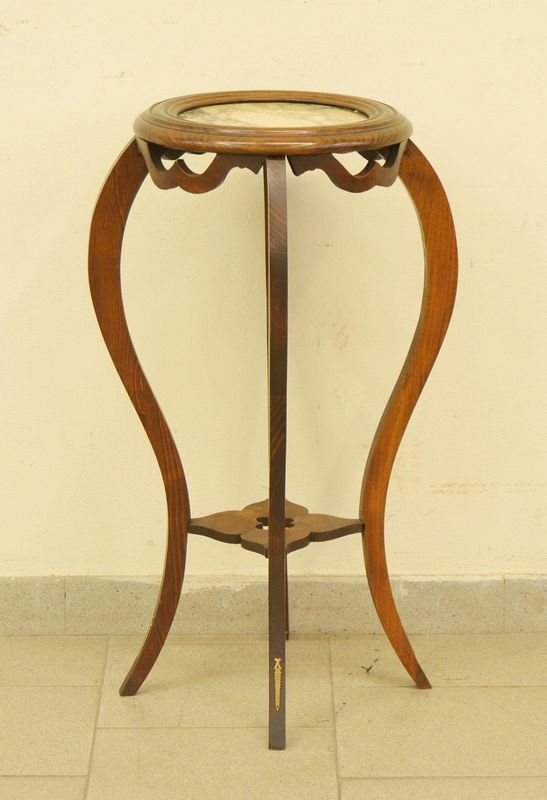 Tavolino da appoggio, Francia, sec. XIX, in rovere,