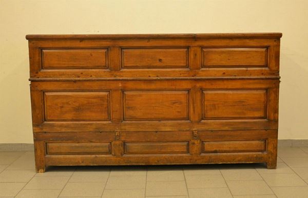 Buratto, Toscana, sec. XIX, in abete, due piani  - Asta Antiquariato, Collezionismo & Gioielli - Poggio Bracciolini Casa d'Aste