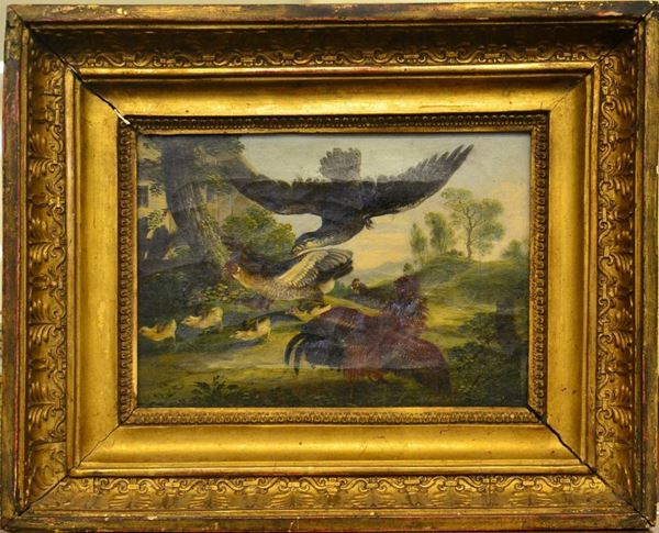 Scuola italiana, sec. XIX  - Asta Antiquariato, Collezionismo & Gioielli - Poggio Bracciolini Casa d'Aste
