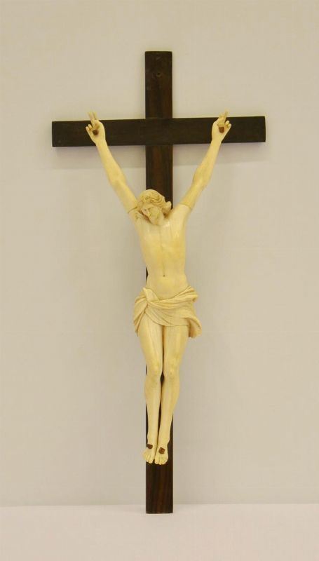Scultura, sec. XVIII, in avorio, raffigurante