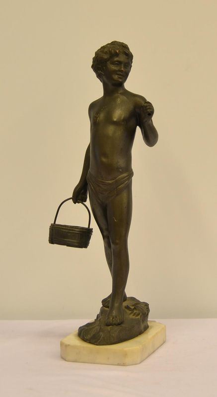 Scultura, inizi sec. XX, in gelamina, raffigurante