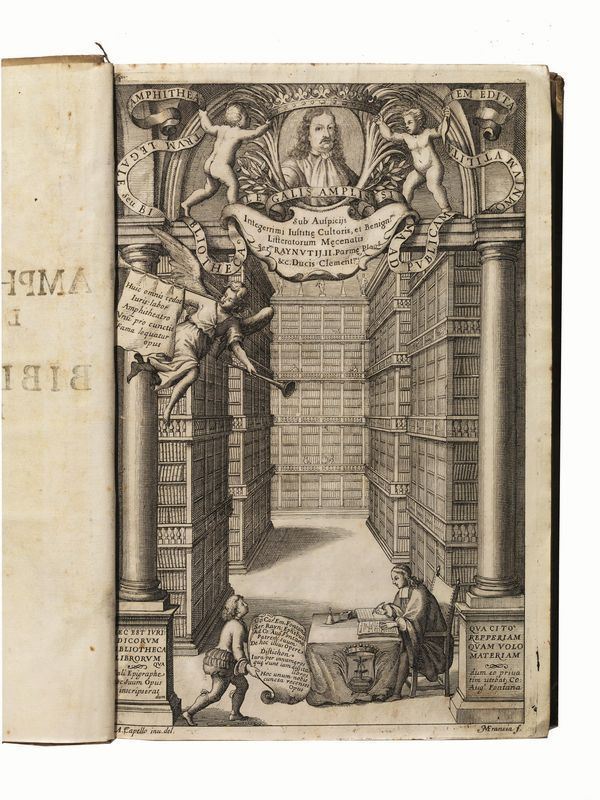 (Diritto - Bibliografia) FONTANA, Agostino (ca. 1640 - ?). Amphitheatrum&nbsp;&nbsp;