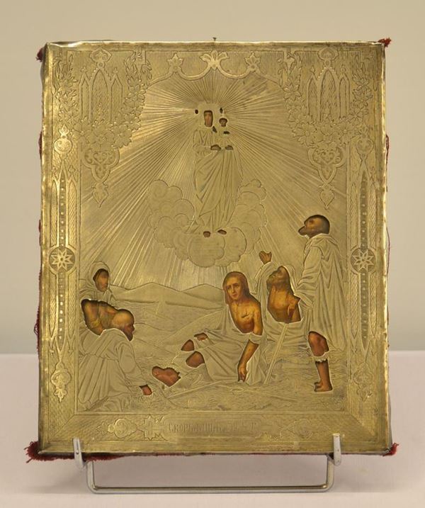 Scuola russa, sec. XIX  - Asta Antiquariato, Collezionismo & Gioielli - Poggio Bracciolini Casa d'Aste