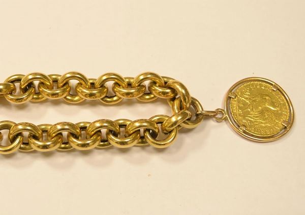 Bracciale in oro giallo