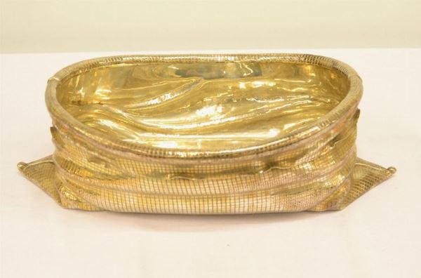Cestino in argento sterling  - Asta Decorazione di interni - Poggio Bracciolini Casa d'Aste