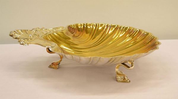 Centrto tavola sec.XX , in argento  - Asta Decorazione di interni - Poggio Bracciolini Casa d'Aste