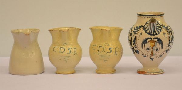 Due brocche, Italia meridionale, sec. XVIII,