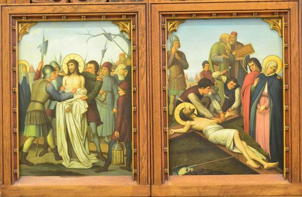Scuola italiana, inizi sec. XX  - Asta Decorazione di interni - Poggio Bracciolini Casa d'Aste