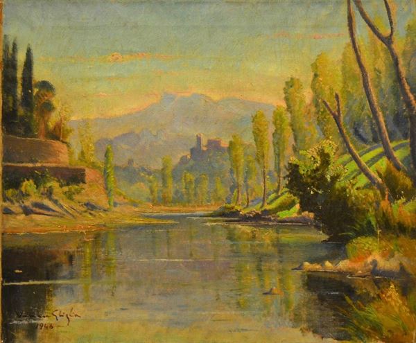 Valentino Ghiglia  - Asta Decorazione di interni - Poggio Bracciolini Casa d'Aste
