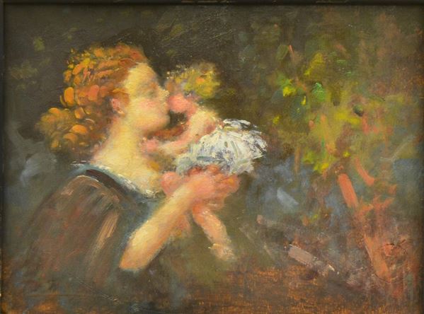 Scuola italiana, inizi sec. XX  - Asta Decorazione di interni - Poggio Bracciolini Casa d'Aste