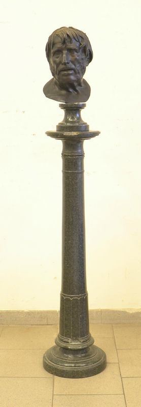 Scultura, inizi sec. XX, in bronzo, raffigurante