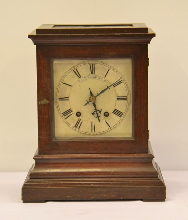 Orologio da tavolo, inizi sec. XX, manifattura Jannetti,