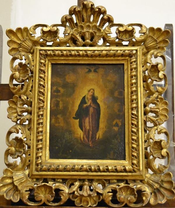 Scuola fiamminga secc. XVII-XVIII  - Asta Decorazione di interni - Poggio Bracciolini Casa d'Aste