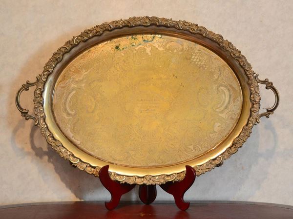 Guantiera, Inghilterra, sec. XX, in sheffield,  - Asta ARREDI, OGGETTI D'ARTE, DIPINTI E GIOIELLI - Poggio Bracciolini Casa d'Aste