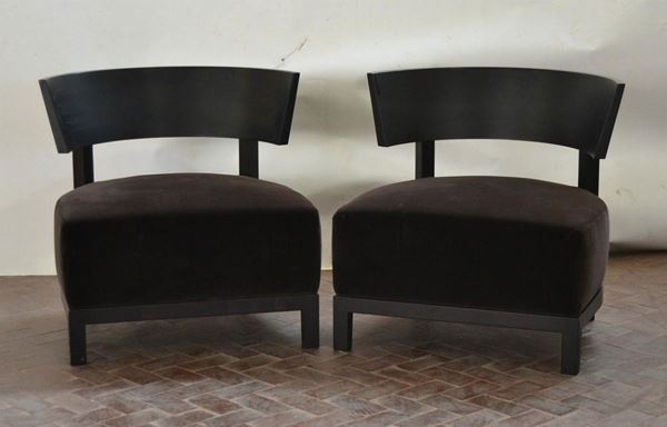Coppia di poltroncine, design Flex Form,