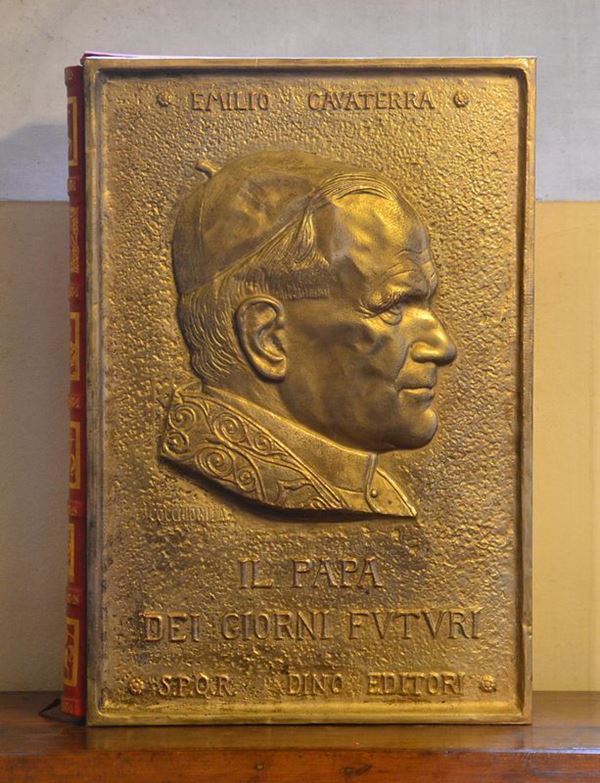 Volume, sec. XX, Il Papa dei giorni futuri,  - Asta ARREDI, OGGETTI D'ARTE, DIPINTI E GIOIELLI - Poggio Bracciolini Casa d'Aste