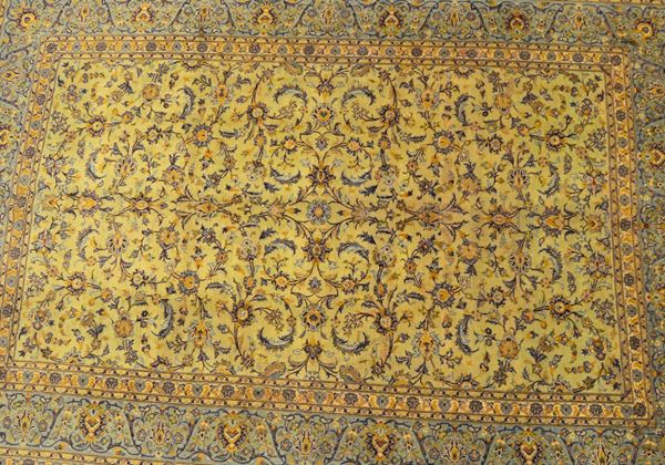 Tappeto persiano Keishan Afshan, di vecchia manifattura,&nbsp;&nbsp;&nbsp;&nbsp;&nbsp;&nbsp;&nbsp;&nbsp;&nbsp;&nbsp;&nbsp;&nbsp;&nbsp;&nbsp;&nbsp;&nbsp;&nbsp;&nbsp;  - Asta ARREDI, OGGETTI D'ARTE, DIPINTI E GIOIELLI - Poggio Bracciolini Casa d'Aste