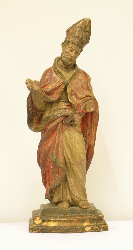 Scultura, sec. XVII, in terracotta policroma, raffigurante