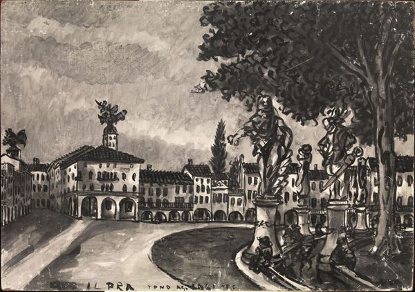 Tono Zancanaro  - Asta ARREDI, OGGETTI D'ARTE, DIPINTI E GIOIELLI - Poggio Bracciolini Casa d'Aste