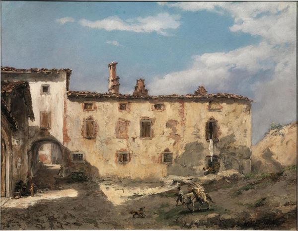 Cesare Tallone  - Asta ARREDI, OGGETTI D'ARTE, DIPINTI E GIOIELLI - Poggio Bracciolini Casa d'Aste