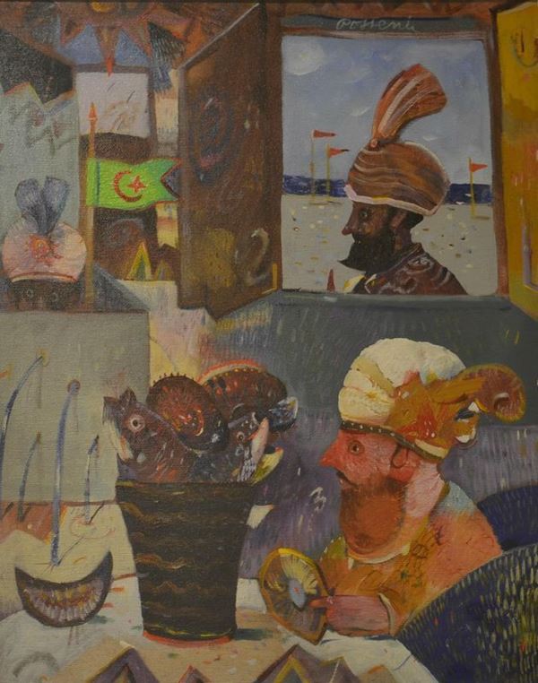 Antonio Possenti  - Asta ARREDI, OGGETTI D'ARTE, DIPINTI E GIOIELLI - Poggio Bracciolini Casa d'Aste