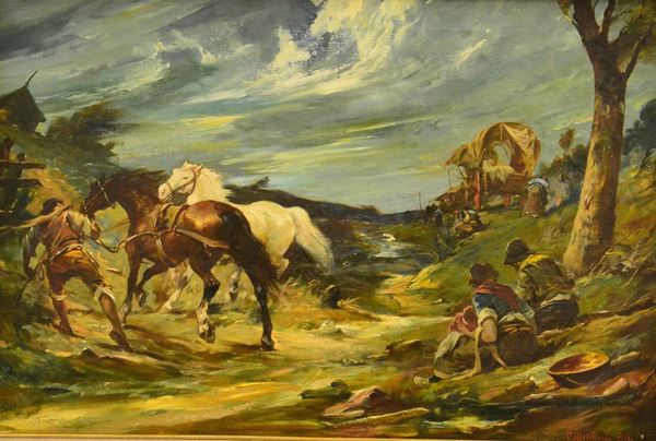 Aldo Affortunati  - Asta ARREDI, OGGETTI D'ARTE, DIPINTI E GIOIELLI - Poggio Bracciolini Casa d'Aste