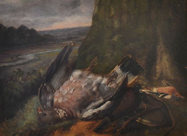 Scuola inglese, inizi sec. XX,  - Asta ARREDI, OGGETTI D'ARTE, DIPINTI E GIOIELLI - Poggio Bracciolini Casa d'Aste