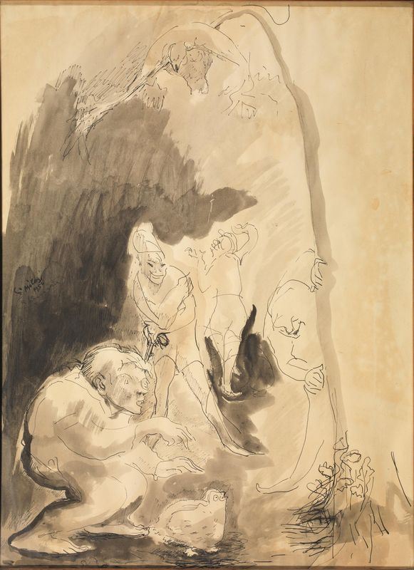 Giuseppe Milesi  - Asta ARREDI, OGGETTI D'ARTE, DIPINTI E GIOIELLI - Poggio Bracciolini Casa d'Aste