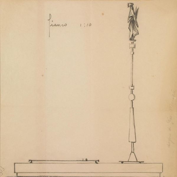 Giacomo Manzu  - Asta ARREDI, OGGETTI D'ARTE, DIPINTI E GIOIELLI - Poggio Bracciolini Casa d'Aste